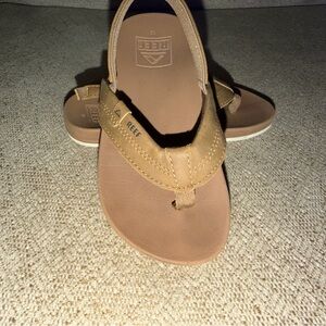 Reef Kids Tan Sandals